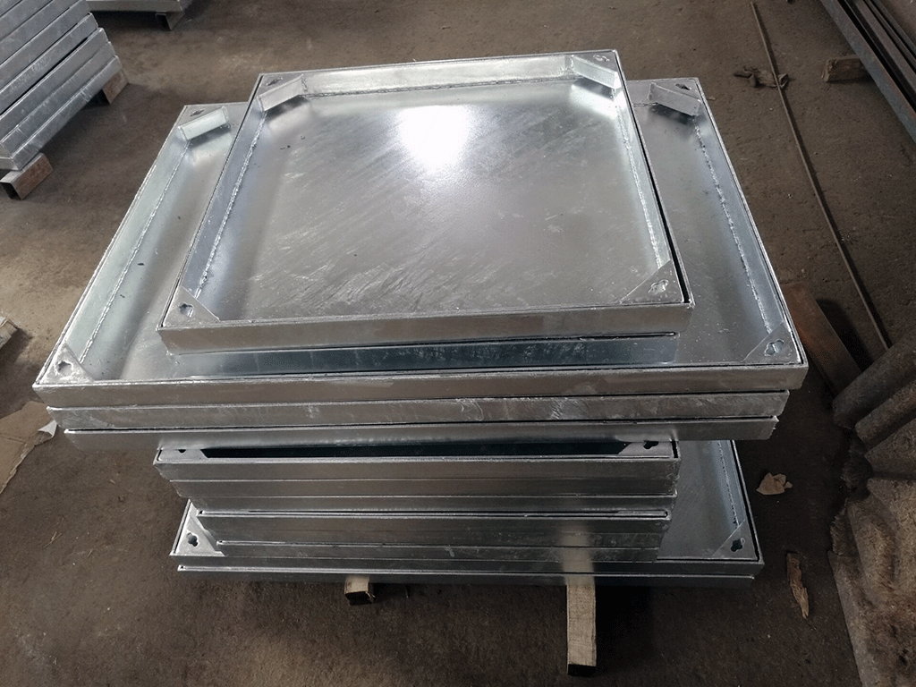 矩形熱鍍鋅隱形井蓋 矩形熱鍍鋅隱形井蓋